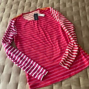 Women's Crew Neck Long Sleeve Rash Guard UPF 50 Sun Protection Swim Tee XS